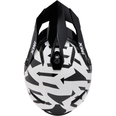 Kask cross IMX FMX-02 biało-szary