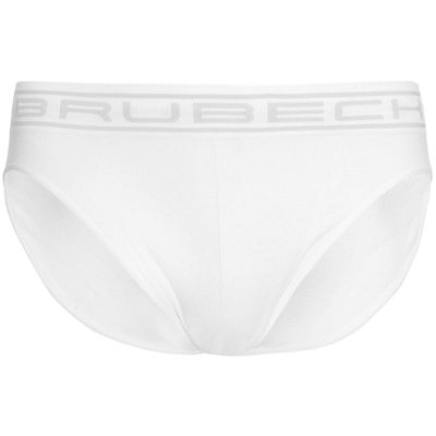 Slipy męskie Brubeck Comfort Cotton białe