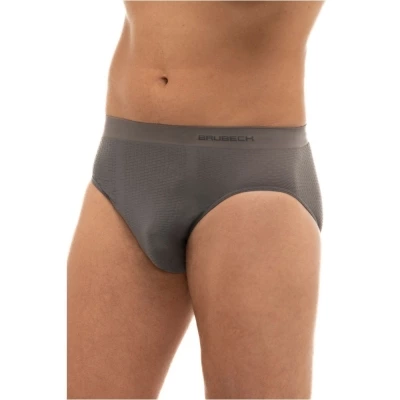 Slipy męskie Brubeck Base Layer szare