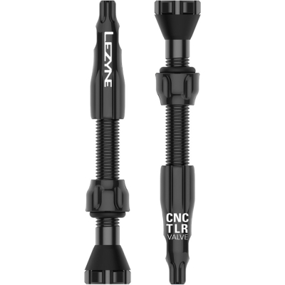 Zestaw wentyli tubeless Lezyne CNC czarny