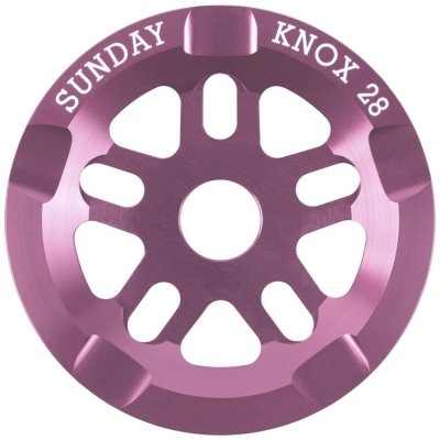 Tarcza mechanizmu korbowego Sunday Guard Knox różowa (z osłoną)
