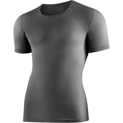 Koszulka Brubeck Base Layer unisex szara - XL