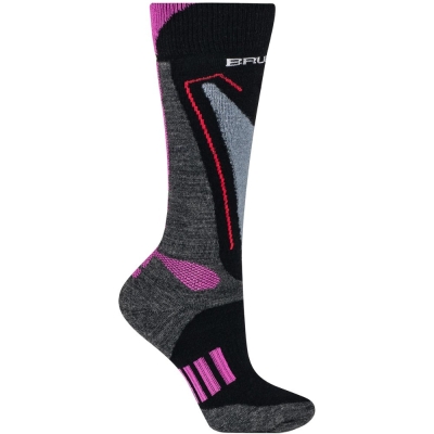 Skarpetki damskie Brubeck Snow Force Light szaro-różowe - 36-38