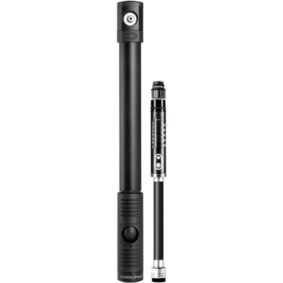 Pompka Crank Brothers Klic HP z manometrem czarna