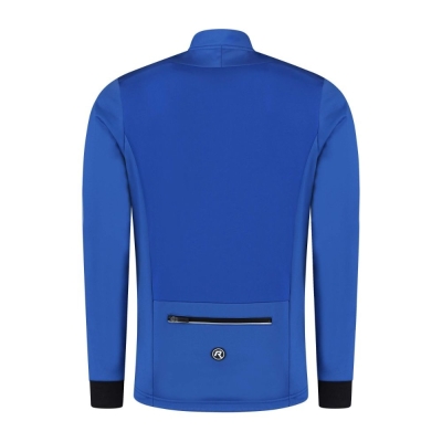 Kurtka rowerowa Rogelli Core Winter niebieska