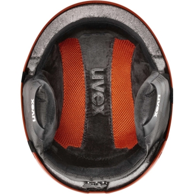 Kask narciarski Uvex Wanted pomarańczowy