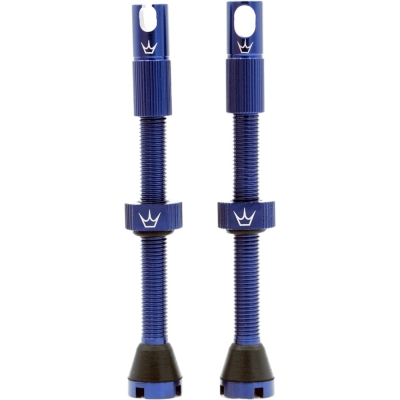 Zestaw wentyli Peatys x Chris King tubeless granatowe
