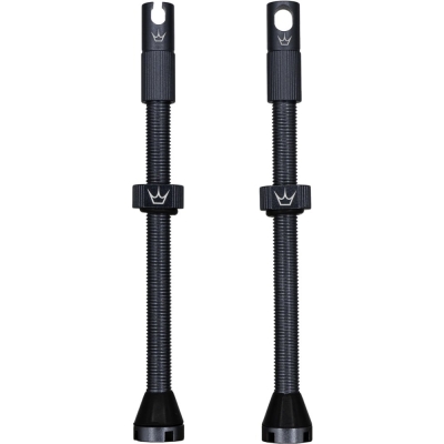 Zestaw wentyli Peatys x Chris King tubeless szare