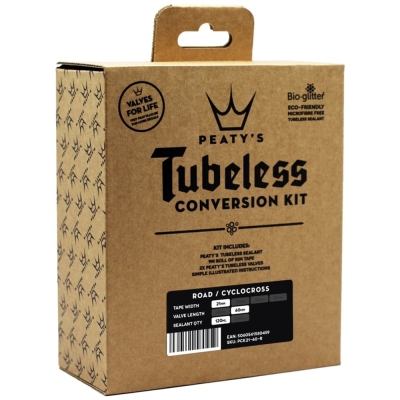 Zestaw do konwersji Tubeless Peatys Road / Gravel