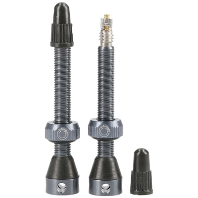 Zestaw wentyli presta Tubolight tubeless szare