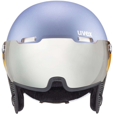 Kask narciarski Uvex HLMT 500 Visor niebieski matowy