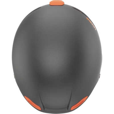 Kask narciarski Uvex JAKK+ IAS szaro-pomarańczowy