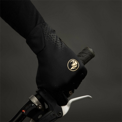 Rękawiczki Chiba Bioxcell Light Winter czarno-złote - XL