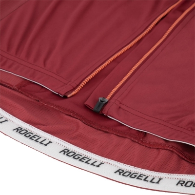 Koszulka rowerowa damska Rogelli Essential bordowa
