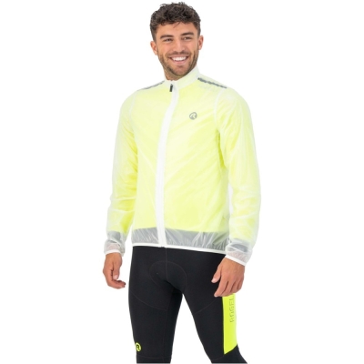 Kurtka rowerowa Rogelli Emergency przezroczysta - 3XL