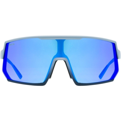 Okulary rowerowe Uvex Sportstyle 235 szaro-niebieskie