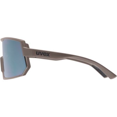 Okulary rowerowe Uvex Sportstyle 235 brązowo-srebrne