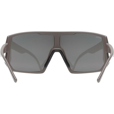 Okulary rowerowe Uvex Sportstyle 235 brązowo-srebrne