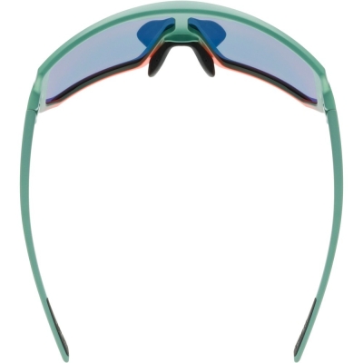 Okulary rowerowe Uvex sportstyle 235 turkusowo-czerwone