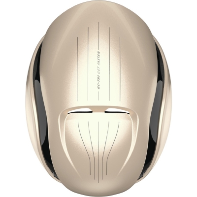 Kask rowerowy Abus GameChanger TRI złoty