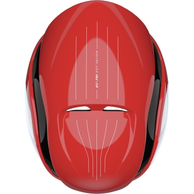 Kask rowerowy Abus GameChanger TRI czerwony