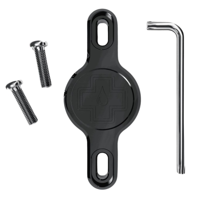 Uchwyt na lokalizator Muc-Off Secure Tag Holder 2.0 dla Apple AirTag czarny