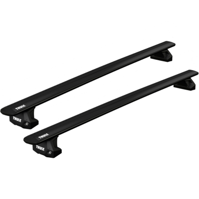 Bagażnik dachowy Thule Slidebar Evo Land Rover Defender 90/110/130 5-dr SUV 20- listwa z rowkiem T srebrny