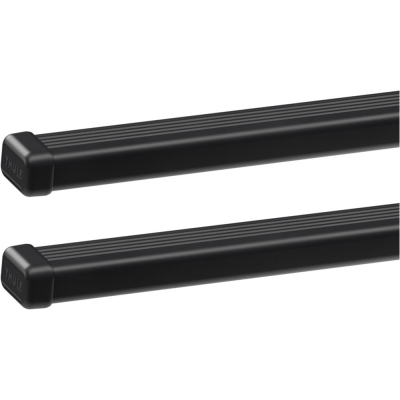 Bagażnik dachowy Thule Squarebar Evo Land Rover Defender 90/110/130 5-dr SUV 20- listwa z rowkiem T czarny