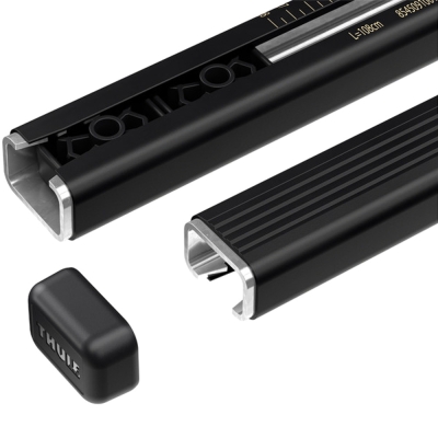 Bagażnik dachowy Thule Squarebar Evo Polestar 2 5-dr Hatchback 20- dach normalny czarny