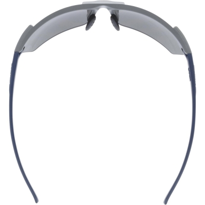 Okulary rowerowe Uvex Sportstyle 114 szaro-granatowe + wymienne szkła