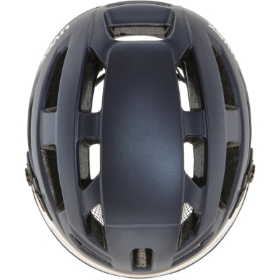 Kask rowerowy Uvex Finale Visor V granatowy - 52-57