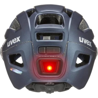 Kask rowerowy Uvex Finale Visor V granatowy
