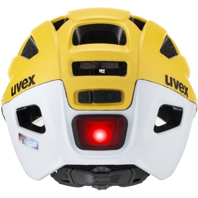 Kask rowerowy Uvex Finale Visor żółty