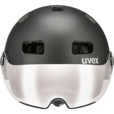 Kask rowerowy Uvex Rush Visor grafitowy