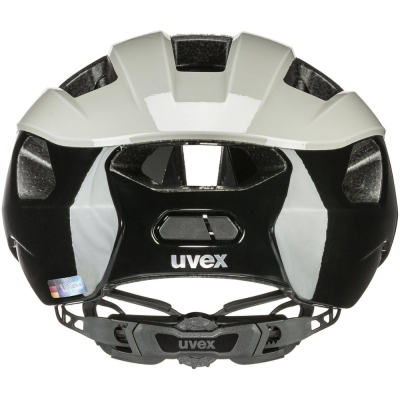 Kask rowerowy Uvex Rise beżowo-czarny - 56-60