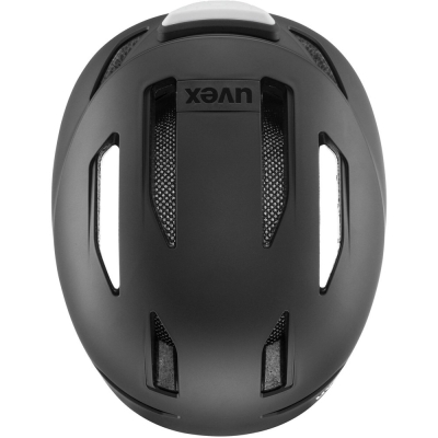 Kask rowerowy Uvex urban planet LED czarny - 54-58
