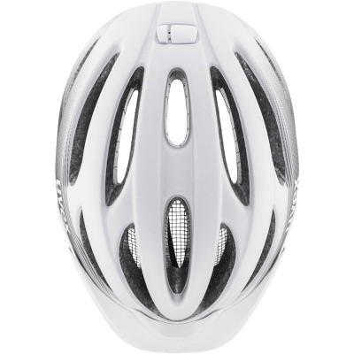Kask rowerowy Uvex true cc WE biało-szary - 55-58