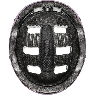 Kask rowerowy Uvex Kid 3 CC fioletowo-miętowy