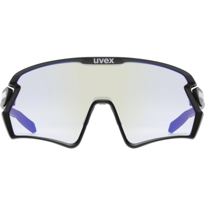 Okulary Uvex sportstyle 231 2.0 V czarno-niebieskie