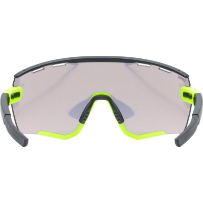 Okulary rowerowe Uvex Sportstyle 236 Set czarno-żółte