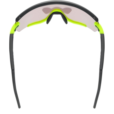 Okulary rowerowe Uvex Sportstyle 236 Set czarno-żółte