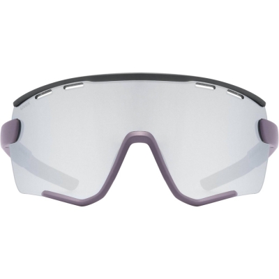 Okulary rowerowe Uvex Sportstyle 236 S Set fioletowo-czarne