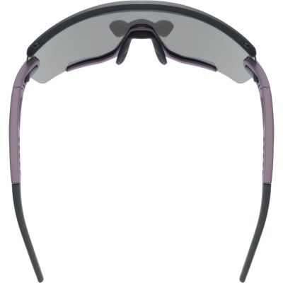 Okulary rowerowe Uvex Sportstyle 236 S Set fioletowo-czarne