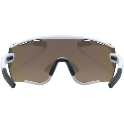 Okulary rowerowe Uvex Sportstyle 236 S Set biało-niebieskie