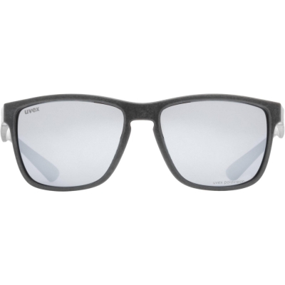 Okulary Uvex LGL ocean 2 P czarno-srebrne