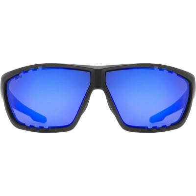 Okulary Uvex sportstyle 706 czarno-niebieskie