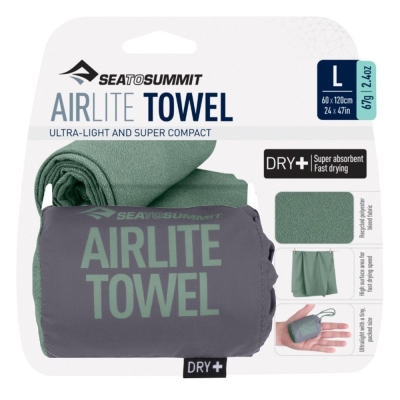 Ręcznik szybkoschnący Sea to Summit Airlite Towel Sage Green