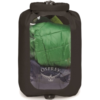 Worek turystyczny Osprey Ultralight Dry Sack Window czarny