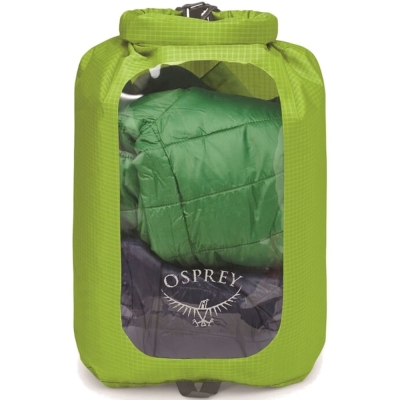 Worek turystyczny Osprey Ultralight Dry Sack Window limonkowy