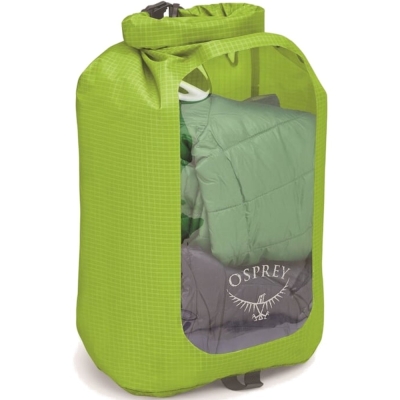 Worek turystyczny Osprey Ultralight Dry Sack Window limonkowy